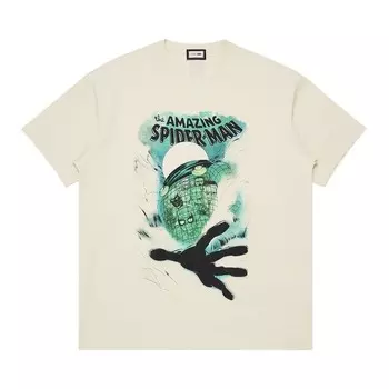 Футболка Kith x Marvel Mysterio Spiderman Vintage Tee, цвет Sandrift
