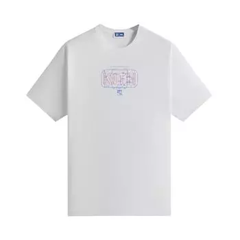 Футболка Kith x New York Rangers Rink Vintage Tee 'White', белый