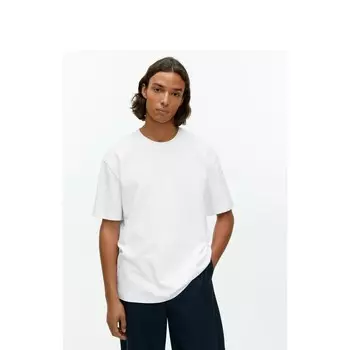 Футболка классическая Arket с короткими рукавами, белый