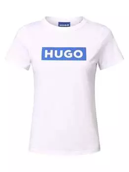 Футболка классическая tee_b Hugo Blue, белый