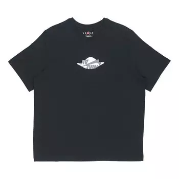 Футболка классические с коротким рукавом Air Jordan, черный
