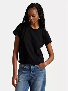 Футболка классического кроя 211967102002 Polo Ralph Lauren, черный