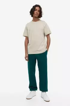 Футболка классического кроя COOLMAX H&M, светло-бежевый