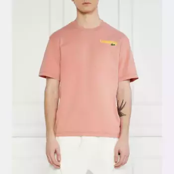 Футболка классического кроя Lacoste, бежевый