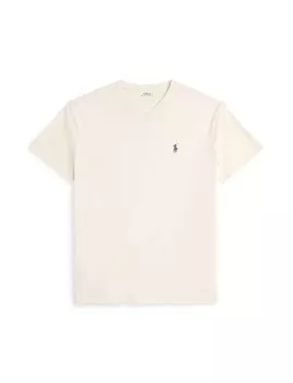 Футболка классического кроя Polo Ralph Lauren, бежевый