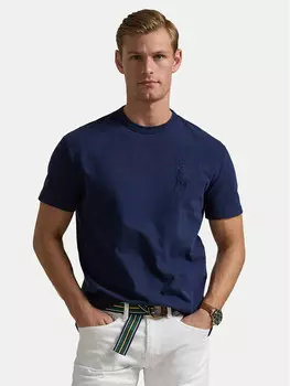 Футболка классического кроя Polo Ralph Lauren, синий