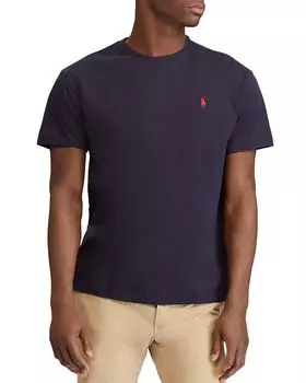 Футболка классического кроя с круглым вырезом Polo Ralph Lauren