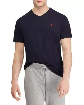Футболка классического кроя с V-образным вырезом Polo Ralph Lauren