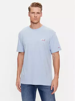 Футболка классического кроя Tommy Jeans, синий