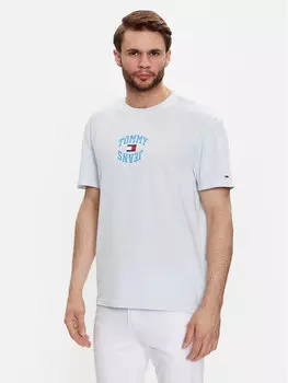 Футболка классического кроя Tommy Jeans, синий