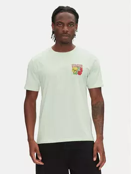 Футболка классического кроя Tooflow A3512551 Volcom, зеленый