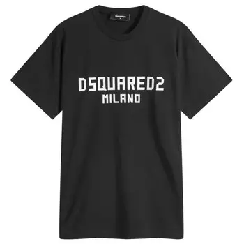 Футболка классного кроя Dsquared2, черный