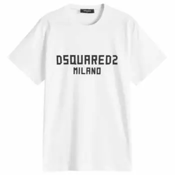 Футболка классного кроя Dsquared2, черный