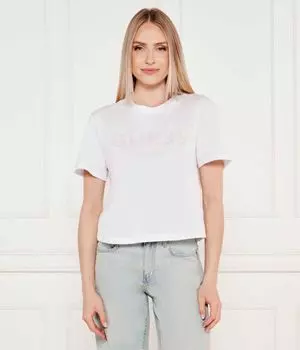 Футболка клематис Cropped fit Guess Active, белый