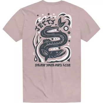 Футболка «клык зуб» Jetty, коричневый