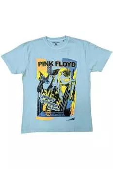 Футболка Knebworth Live Dye Wash Pink Floyd, синий