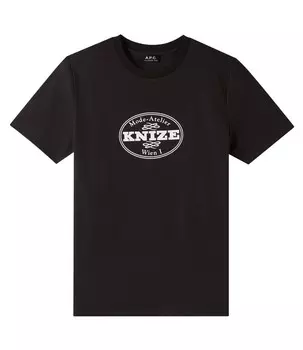 Футболка Knize (унисекс) APC, черный