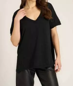 Футболка Knock Out черного цвета PROJECT SOCIAL T