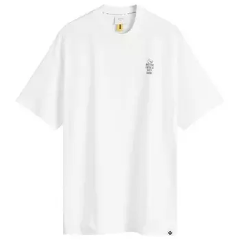 Футболка Knowledge oversize для вспомогательного оборудования Percival, белый