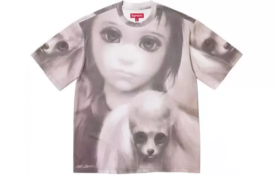 Футболка ко-бренда MARGARET KEANE унисекс многоцветная Supreme, цвет Multicolor