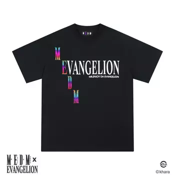 Футболка ко-бренда MEDM X EVA унисекс Mr.Enjoyda Money, серый