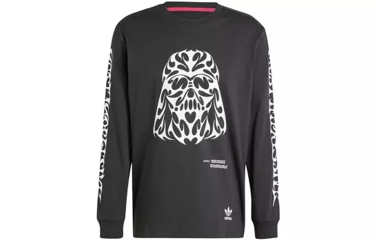Футболка ко-бренда STAR WARS унисекс черная Adidas Originals, черный