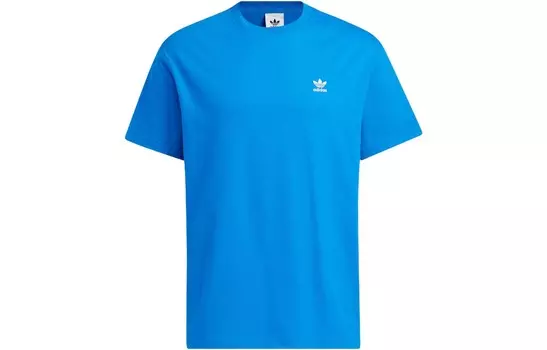 Футболка ко Дню Святого Валентина, унисекс, синяя Adidas Originals, синий