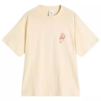 Футболка Koffe Falls Nudie Jeans Co, экрю