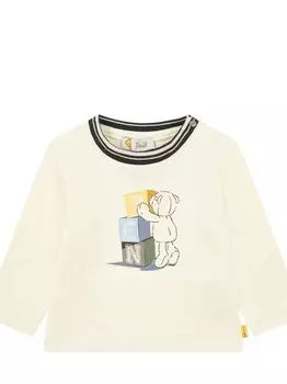 Футболка колледж Steiff, бежевый