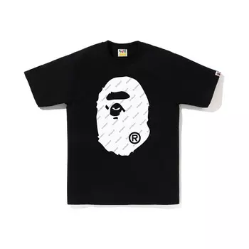 Футболка колледжа BAPE Hexagram A Bathing Ape, белый