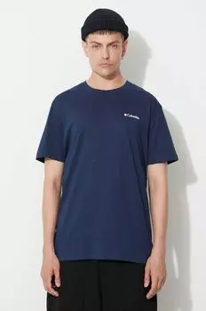 Футболка Колумбия Columbia, темно-синий