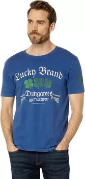 Футболка комбинезон Lucky Brand, цвет True Navy