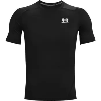 Футболка компрессионная UA HG Armor Comp SS Under Armour, черный