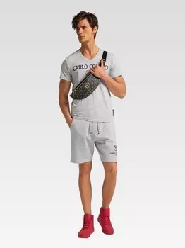 Футболка конте Carlo Colucci, серый