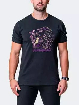 Футболка контурная черная MACEOO