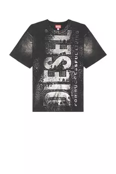 Футболка-коробка Diesel, черный
