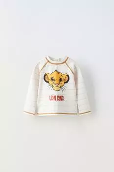 Футболка «король лев» дисней ZARA, кэмел