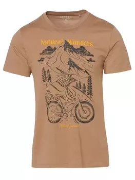 Футболка KOROSHI Kurzarm t shirt, коричневый