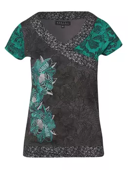 Футболка KOROSHI KURZRMELIGES OBERTEIL, цвет grun