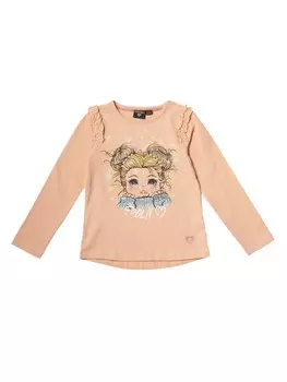 Футболка KOROSHI LANGRMELIGES MDCHEN T SHIRT, цвет lachs