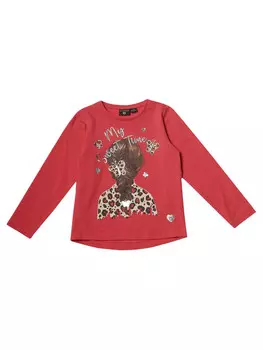 Футболка KOROSHI LANGRMELIGES MDCHEN T SHIRT, красный