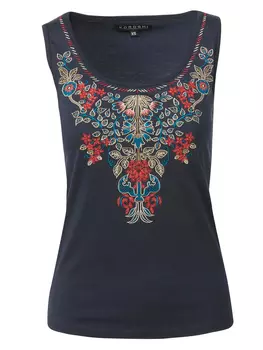 Футболка KOROSHI TOP GURTBAND, синий