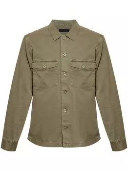 Футболка корректировщика AllSaints, зеленый