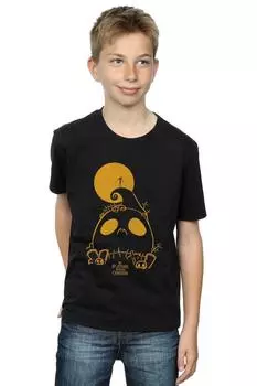 Футболка «Кошмар перед Рождеством» с кладбищем Джека Скеллингтона Disney, черный