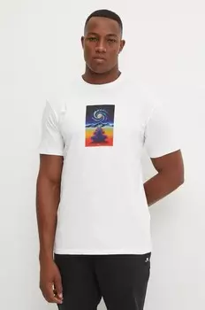 Футболка «Космическая вибрация» Quiksilver, белый