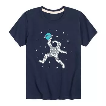 Футболка космонавта для мальчиков 8–20 лет Licensed Character, синий