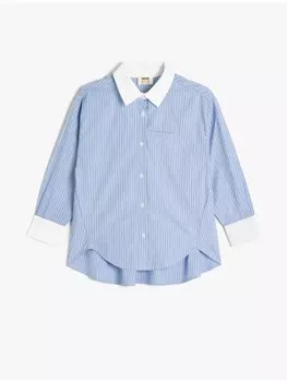 Футболка KOTON, цвет blau gestreift
