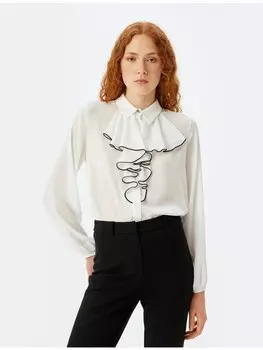Футболка KOTON Shirt, цвет Grauwei