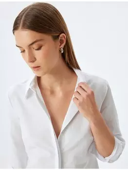 Футболка KOTON Shirt, цвет Grauwei