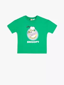 Футболка Koton Shirt, зеленый